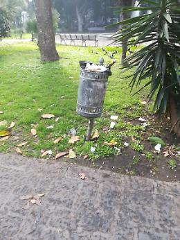 Catania, Villa Varagghi a due passi dai nostri vigilanti vigili