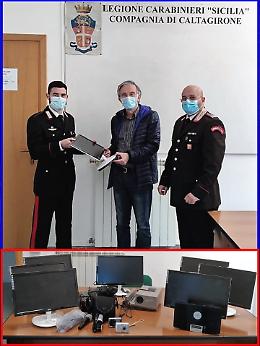 Furto in una scuola a Caltagirone: refurtiva recuperata e restituita