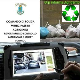 Agrigento, trentadue persone sanzionate in una settimana per il conferimento dei rifiuti in modo non corretto