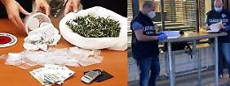 Biancavilla, marijuana tra caffè e brioche: arrestato titolare di bar