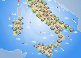 Meteo, in Sicilia in arrivo pioggia e forte vento&nbsp;