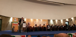 Paolo il Calmo alla "sagra" del Pd-Ogm e il "miracolino" unitario (durato 15 minuti)