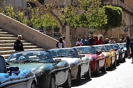 Primo raduno delle Ferrari alla Costa del Mito