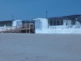 Catania, Plaja: ecomostro in spiaggia