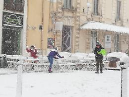 Ondata di gelo e prima neve in Sicilia, ma disagi contenuti: le foto