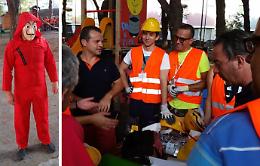 Messina, ecco perché il sindaco s'è vestito come i rapinatori della serie tv «La casa di carta»