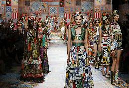 Patchwork Sicilia, l'inno all'unione tra culture (e al riuso) di Dolce e Gabbana