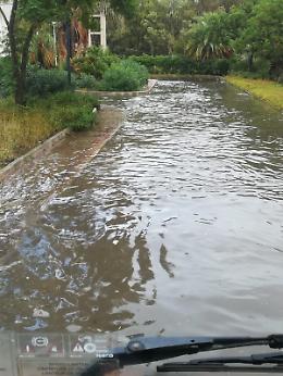 Catania: allagata anche la caserma dei Vigili del Fuoco