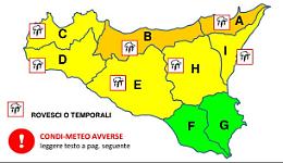 Venti di burrasca e mareggiate: in Sicilia resta allerta