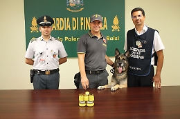 Palermo, sbarcano dall'aereo con barattoli pieni di crema alla marijuana