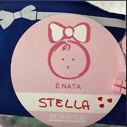 E' nata Stella Vieri, la figlia di Bobo e Costanza Caracciolo