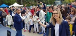Valentina Vezzali a Palermo per "La Domenica Favorita"