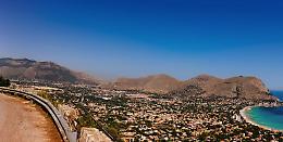 Palermo: nuova frana sul Monte Pellegrino, chiusa la panoramica di Mondello