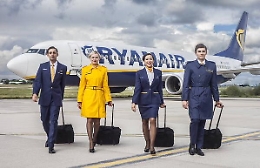 Ryanair cerca assistenti di volo in Sicilia: a maggio Cabin Crew Day a Catania e Palermo