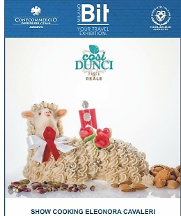 Show cooking di Eleonora Cavaleri alla Bit di Milano