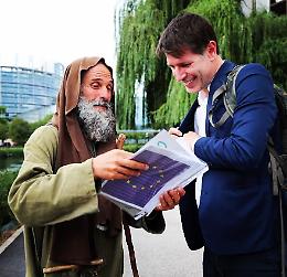 Il missionario Biagio Conte a Strasburgo, Corrao: &laquo;&Egrave; stato illuminante&raquo;