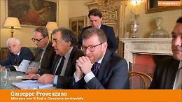 Il  ministro Provenzano: «Lavoriamo a un nuovo Piano per il Sud che coinvolga i Comuni»