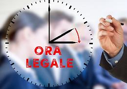 Torna l'ora legale: lancette in avanti di un'ora