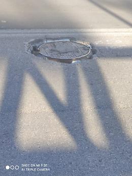 Catania: tombini pericolosi in via Nizzeti