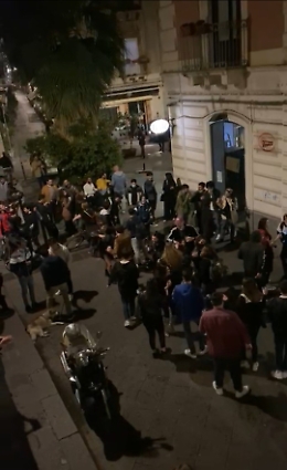 A Catania è lotta alla "malamovida" del centro storico