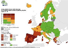 Sicilia diventa rossa per la mappa europea del Covid, ma siamo in "buona" compagnia