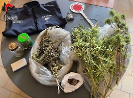 Droga: denunciato cinquantaduenne