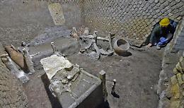 A Pompei dalla villa di Civita Giuliana riemerge intatta la stanza degli schiavi