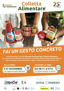Colletta Alimentare, la macchina della solidarietà si mette in moto il 27 novembre