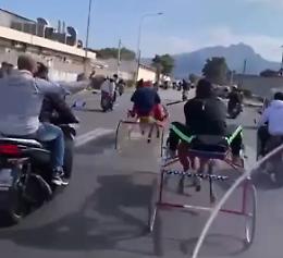 Corsa clandestina di cavalli a Palermo: quattro denunciati