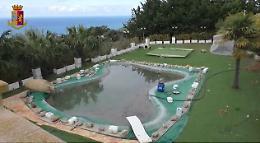 Palma, sequestrata la villa (abusiva) con piscina del rampollo del clan mafioso