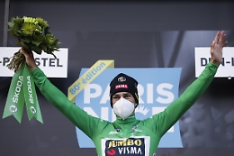 Parigi-Nizza: Van Aert vince la crono, è nuovo leader