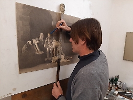 A Modica mostra di Giuseppe Colombo ispirata a uno dei capolavori di Caravaggio