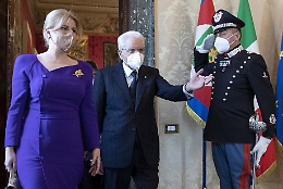 Quirinale: Mattarella riceve la presidente slovacca