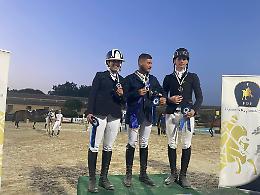 Il cavaliere catanese Gabriele Carrabotta è primo in Sicilia nel salto ad ostacoli