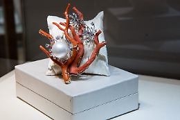 I gioielli con il corallo dell'Isola Ferdinandea alla "Vicenzaoro"