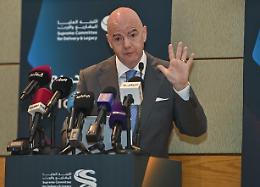 Fifa: Infantino ricandidato, onore lavorare per comunità calcio
