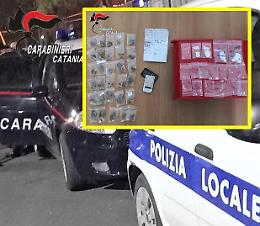 I controlli dei carabinieri a Catania: spacciatore in manette, denunce e sanzioni