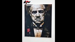 Messina Denaro, nel covo anche il poster de Il Padrino