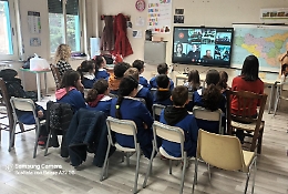 Umberto Guidoni e la lezione "spaziale" ai ragazzi del Comprensivo Manzoni di Alessandria della Rocca