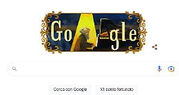 Il doodle di Google dedicato a Johannes Brahms