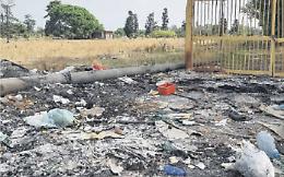 Il sindaco Trantino e gli incendi: «Giro di vite su mancate scerbature»