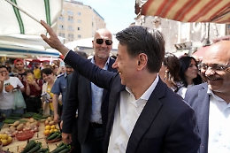 Giuseppe Conte a Catania: «Chiuderò la campagna elettorale qui in Sicilia»