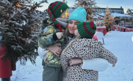 Chiara Ferragni con tutta la famiglia da Babbo Natale: dalla Lapponia un messaggio di forza