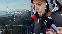 Rogo alle Ciminere, il comandante Iracà: «Matrice dolosa? Verificheremo» 