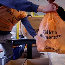 Colletta alimentare: 8.300 tonnellate donate in Italia, sostegno a 1,8 milioni di persone