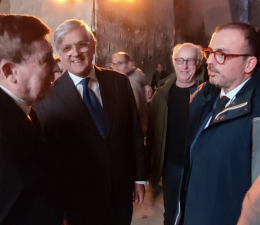 Il maestro Alberto Campo Baeza alla pirrera Sant&rsquo;Antonio Melilli 