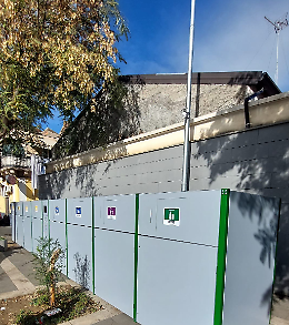 Seconda isola ecologica intelligente a San Cristoforo: così si agevola la raccolta differenziata