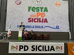 Festa regionale Pd: parte la campagna #Cambiamolasicilia" contro i troppi "casi anomali" del governo Schifani