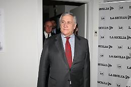 Antonio Tajani: a Catania anche un faccia a faccia con Raffaele Lombardo