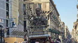 Il reliquiario di Sant'Agata &egrave; rientrato in Cattedrale: le foto della cerimonia
